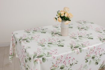 Клеенка в рулонах ПВХ 20х 1,37м цвет белый