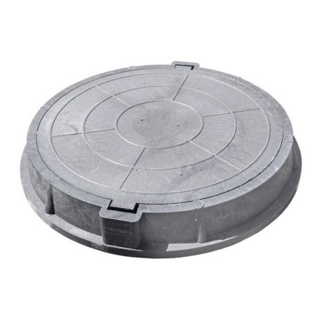 Люк канализационный тип Л 765/625/70/30 мм серый