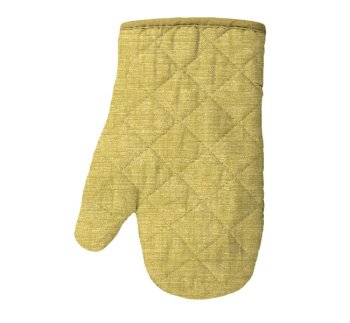 Прихватка-рукавица Цедра 28х18 см 1шт желтый