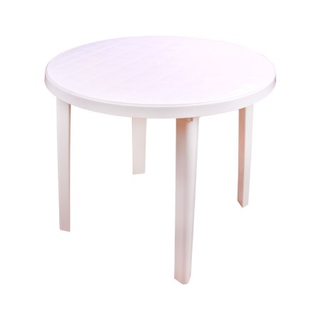 Стол садовый 90х90х75 см белый