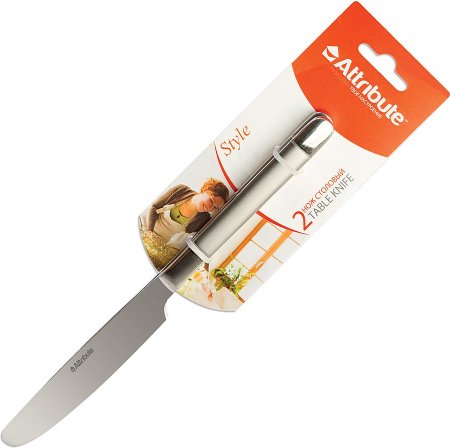 Нож столовый Attribute Style 2 шт.