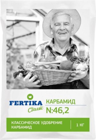 Удобрение минеральное азотное Фертика Карбамид 1000г