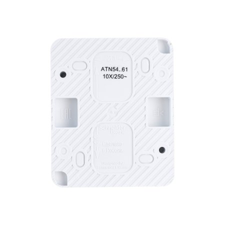 Переключатель накладной Schneider Electric AtlasDesign Profi54 1 кл. белый, без подсветки, арт. ATN540161