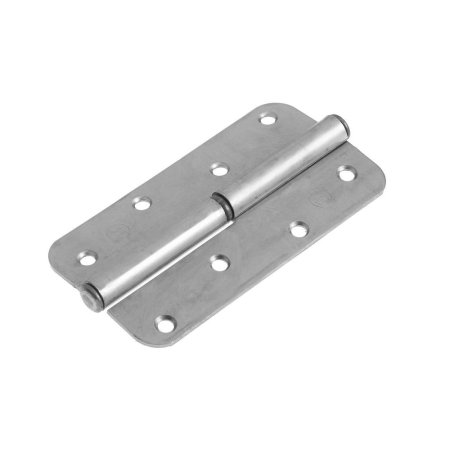 Петля накладная 130х65мм без покрытия, правая