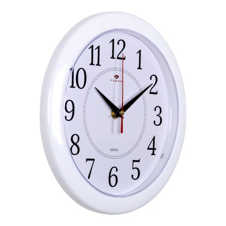 Часы настенные  Классика Ø24,5см цвет белый