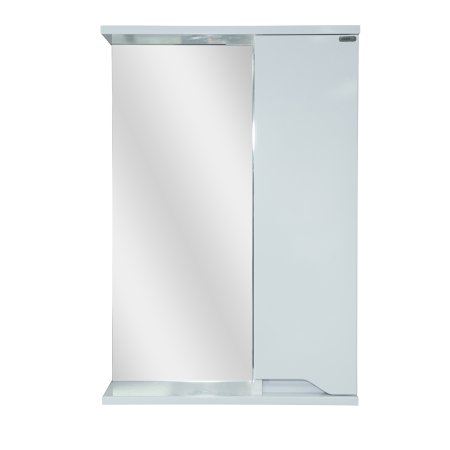 Шкаф-зеркало подвесной Теона 73,7х50х15,5см белый