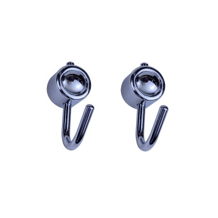 Крючки SOFT цвет хром 2шт