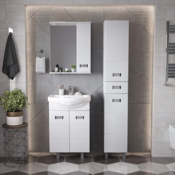 Тумба напольная Балтика 68х66,4х31,6см цвет белый Тумба напольная Балтика 68х66,4х31,6см цвет белый