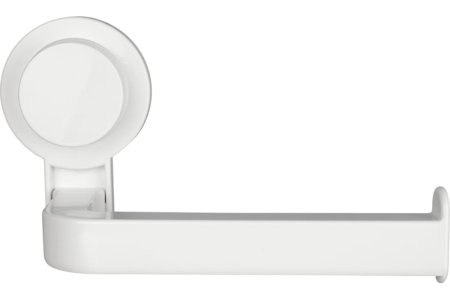 Держатель для туалетной бумаги настенный белый EASY без крышки