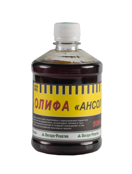 Олифа биозащитная Ансол Ангара-Реактив 0,5 л