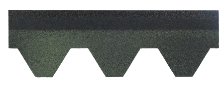 Гибкая битумная черепица Технониколь Оптима зеленый 3 кв.м