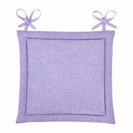 Подушка для стула 40х40х5 см лаванда
