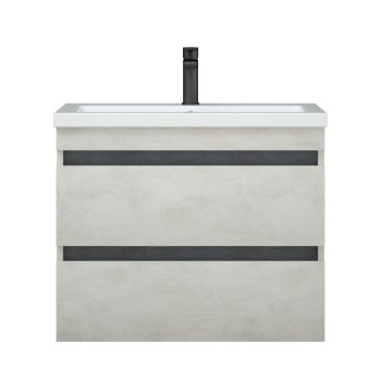 Тумба подвесная Сэнди 55х70х44см цвет хромикс белый