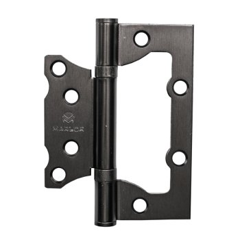 Петля дверная бабочка, цвет графит, Marlok