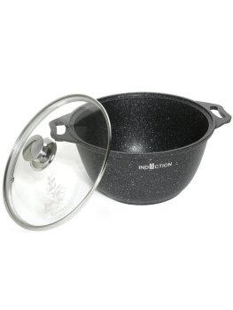 Кастрюля Marble Induction 4л алюминий
