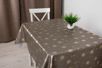 Клеенка ПВХ 20х 1,37м цвет коричневый