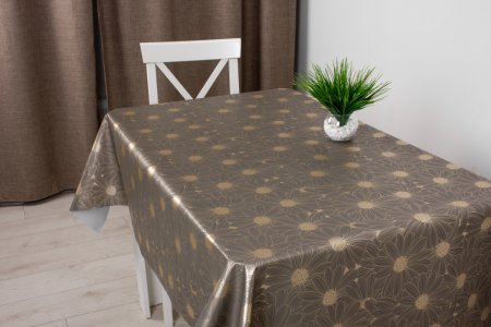 Клеенка ПВХ 20х 1,37м цвет коричневый