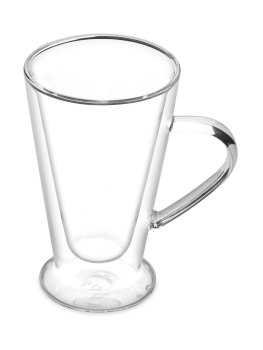 Кружка Latte 400мл стекло цвет прозрачный