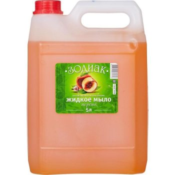 Мыло жидкое Зодиак 5000мл персик