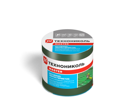 Лента герметизирующая NICOBAND 0,100 х 3 метра зеленый
