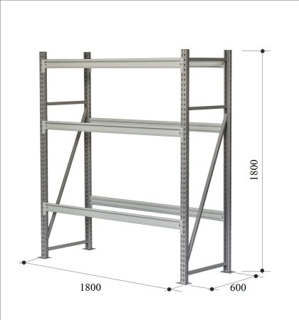 Стеллажная система Steller 1800х1 800х600мм Стеллажная система Steller 1800х1 800х600мм