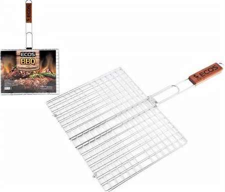 Решетка-гриль Ecos плоская 1 предмет 31х24х1,5 см 1,5 см 2,5мм