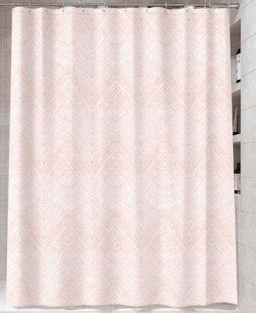 Штора для ванной  Fora PLEASANT 180х180см полиэстер цвет бежевый