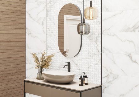 Плитка настенная Aurea, Relief, 60х30х0,9 см