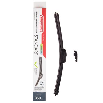 Щетка стеклоочистителя бескаркасная SKYWAY S02701017 350 мм