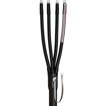 Муфта кабельная концевая 4ПКТп-1-70/120(Б) (пластмассовая без брони, с наконечниками) до 1кВ, КВТ