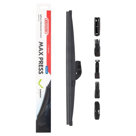 Щетка стеклоочистителя каркасная SKYWAY MAX PRESS 350 мм Щетка стеклоочистителя каркасная SKYWAY MAX PRESS 350 мм