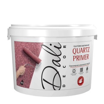 Грунтовка под декоративные штукатурки адгезионная DALI-DECOR Quartz Primer Рогнеда 12 кг