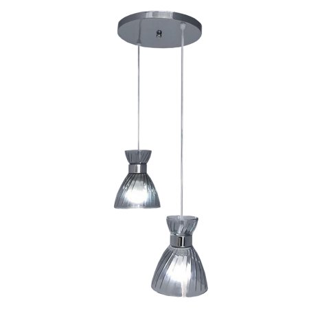 Подвес Baizheng 6139-2 Е27х2шт цвет хром