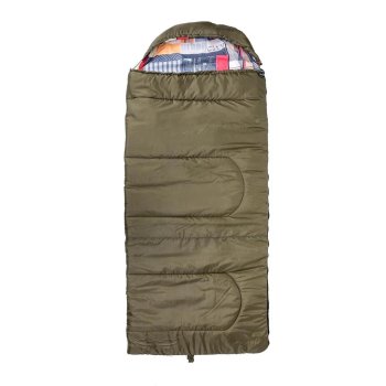 Спальный мешок -12С 220х106 см зеленый