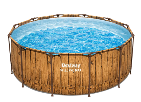 Бассейн каркасный Bestway Steel Pro Max 366х366х122см 10250л