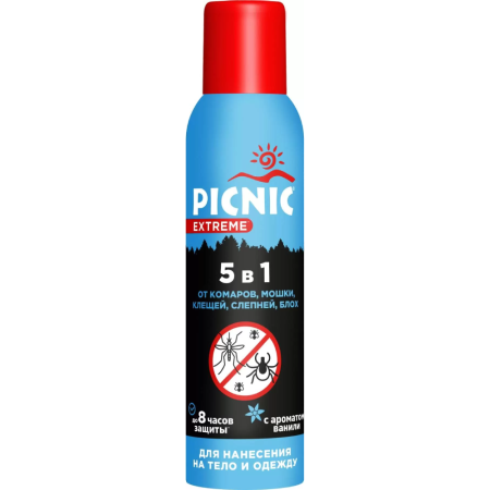 Аэрозоль защита от насекомых Picnic 150 мл