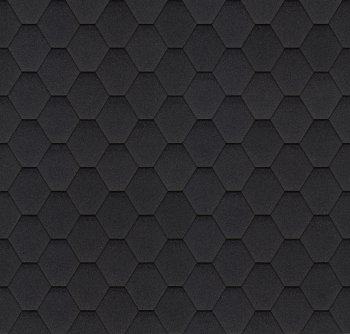 Гибкая битумная черепица Технониколь Оптима черный 3 кв.м