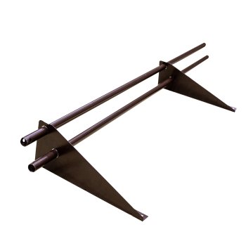 Снегозадержатель трубчатый ROOFRetail 3 метра шоколадно-коричневый 8017