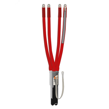 Муфта кабельная концевая 4ПКВНТпН-1-16...25 (пластмассовая без брони, с наконечниками) до 1кВ, НПП ЭРГ