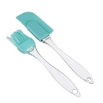 Набор кисточка и лопатка VETTA силикон 17см