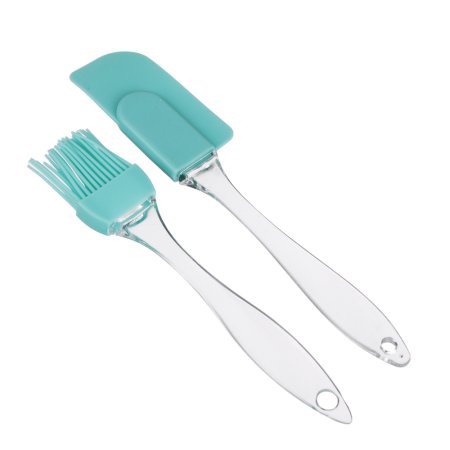 Набор кисточка и лопатка VETTA силикон 17см