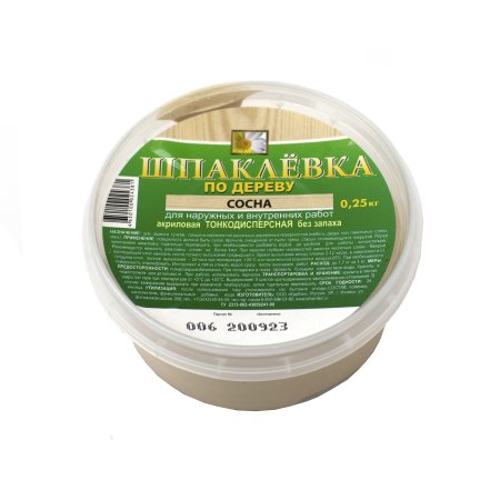 Шпатлевка по дереву Ижсинтез Коллекция сосна 0,25 кг