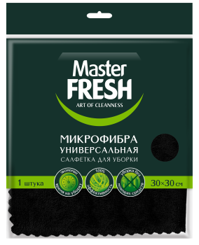 Салфетка для уборки универсальная Master Fresh 30х 30см 1шт