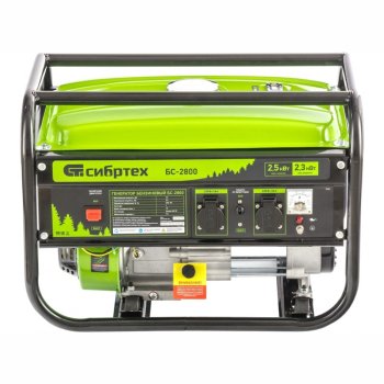 Генератор бензиновый Сибртех БС 2800 2,3кВт