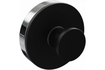 Крючок одинарный LORD FOR-LORD028BL цвет черный Крючок одинарный LORD FOR-LORD028BL цвет черный