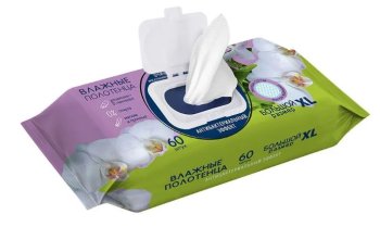 Влажные полотенца Emily Style Для всей семьи антибактериальные  60 шт