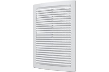 Решетка  РЦ 25 х 18 см белая