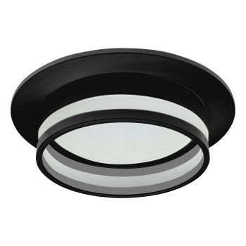 Точечный светильник Feron DL502 GX53 встраиваемый черный без подсв.