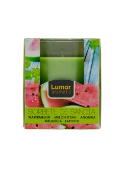 Свеча в стакане Арбуз 1 шт