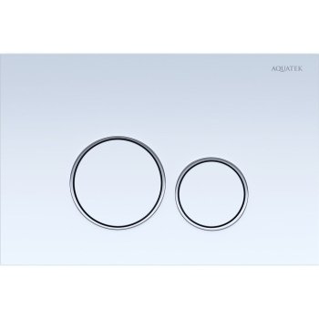 Клавиша для инсталляции  AQUATEK Standart цвет хром